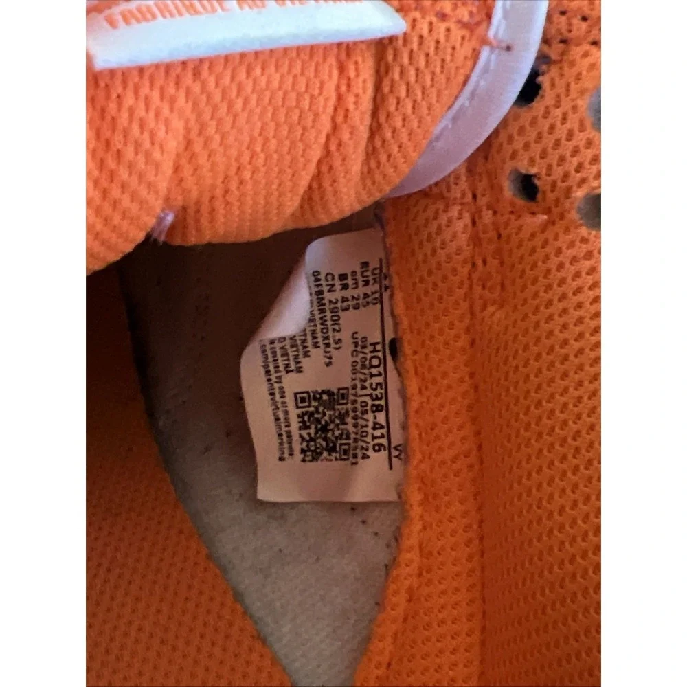 Size Men's 11 - Nike Dunk SE Low Baltic Blue Total Orange Sneakers With Box - Picture 6 of 7